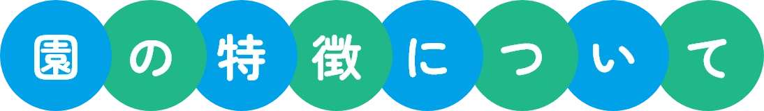園の特徴について